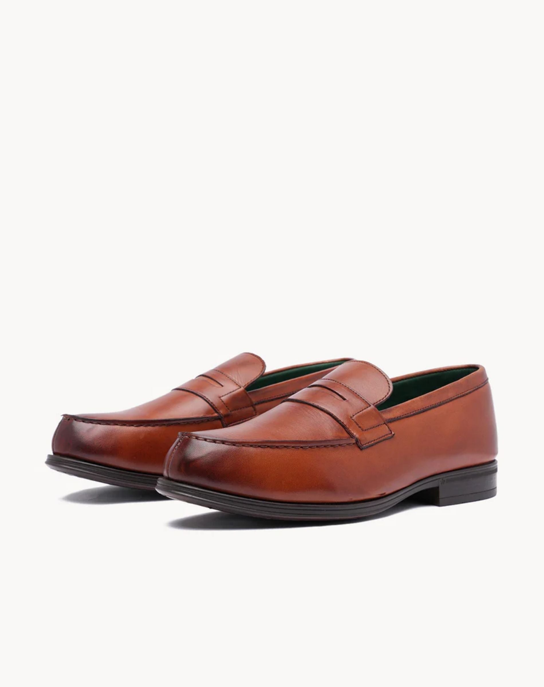 Men's Leather Penny Loafers