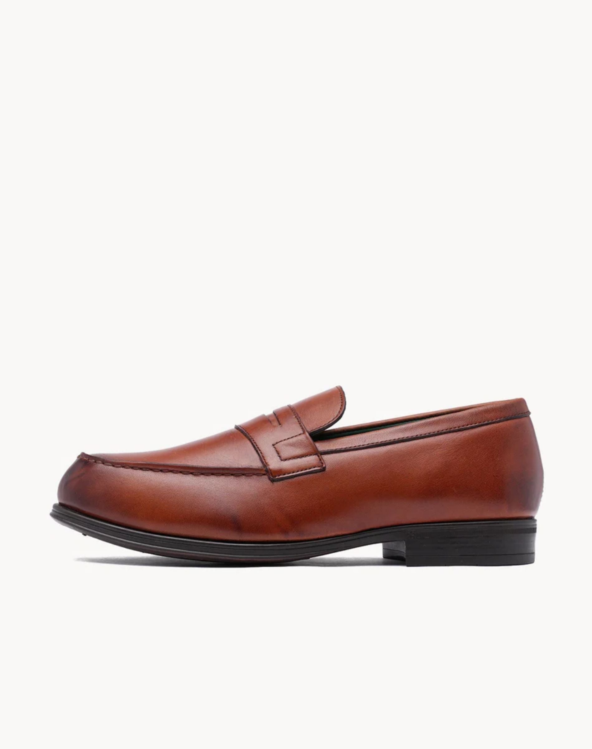 Men's Leather Penny Loafers