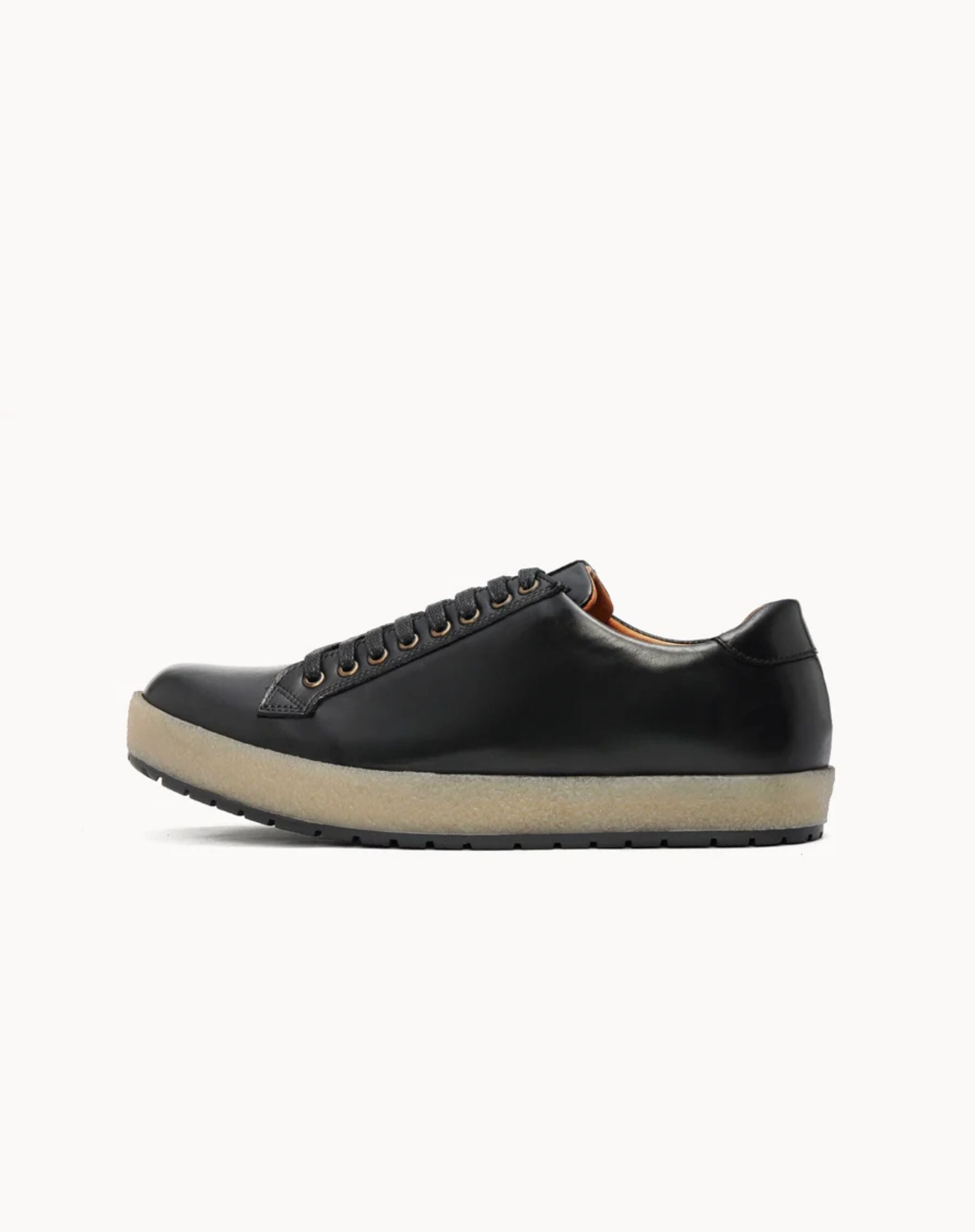 Men's Leather Platform Sneakers Casual Shoes