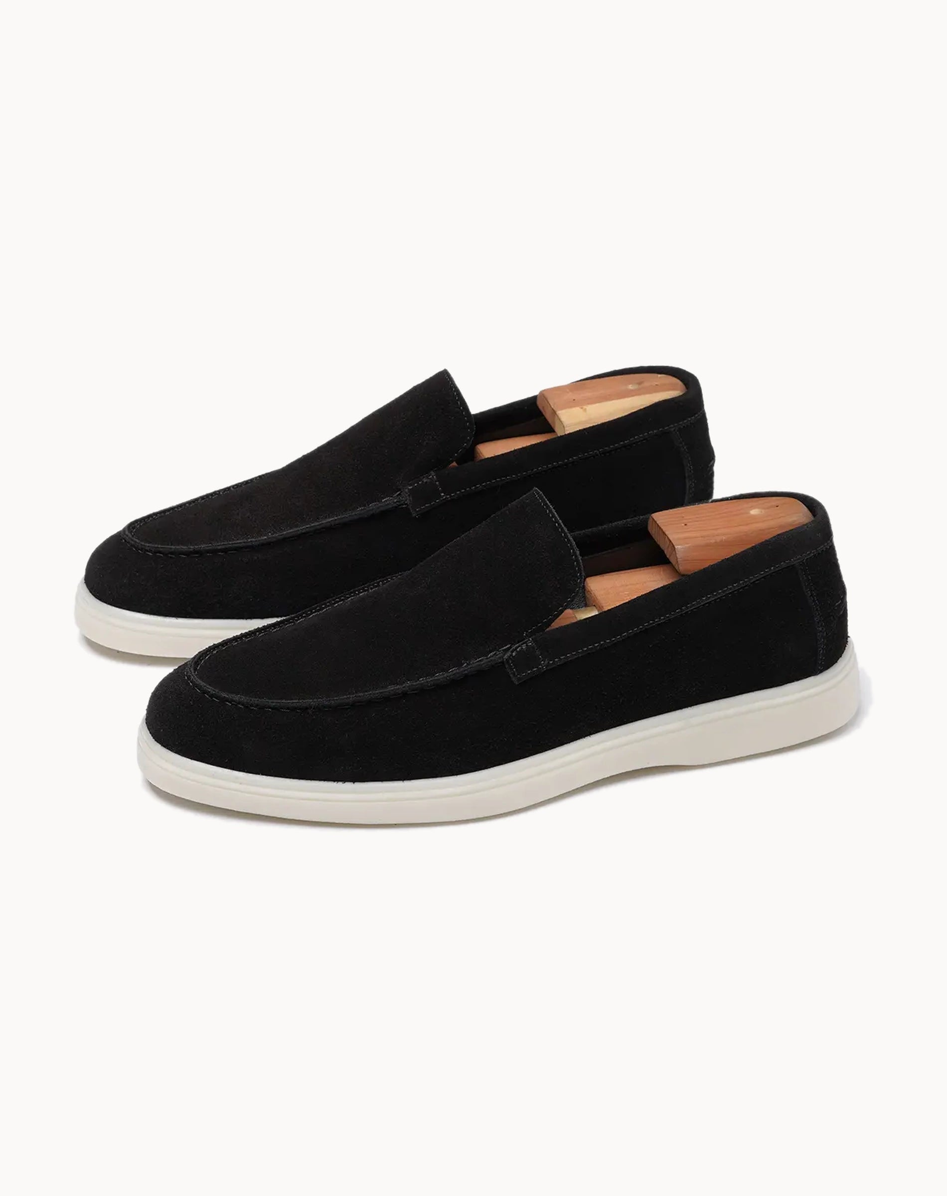 Men's Suede Slip-On Loafers Milano Casual Shoes