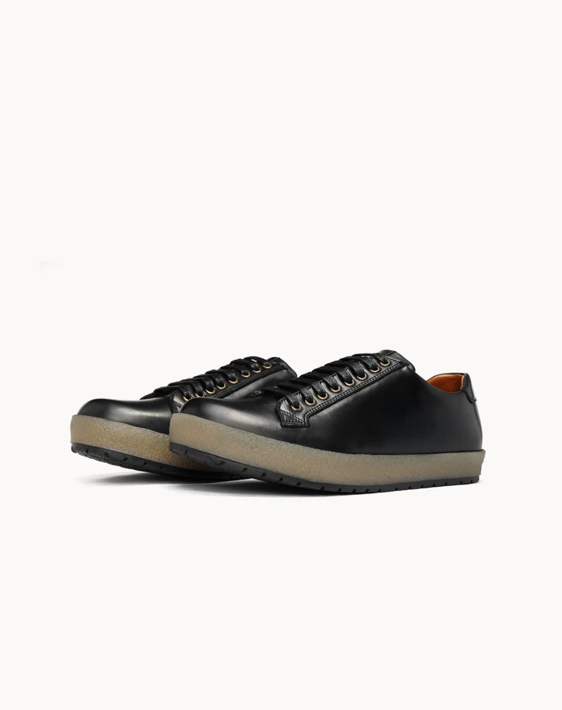 Men's Leather Platform Sneakers Casual Shoes